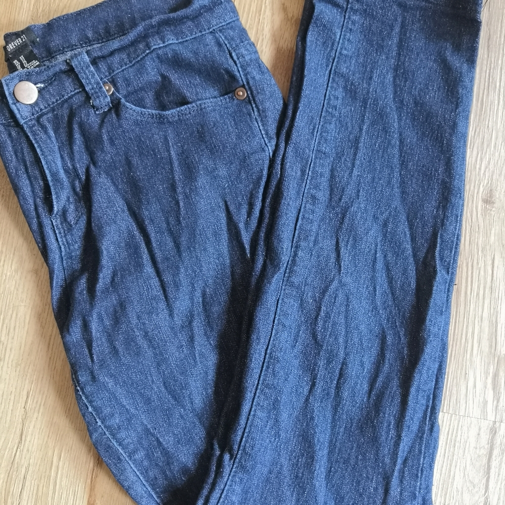 Forever 21 Blue Skinny Jeans